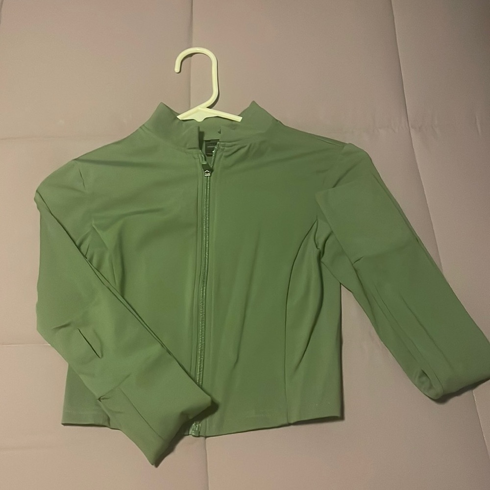 Balance athletica crop zip